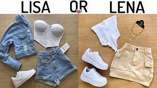 LISA OR LENA 💖 Fashion Styles [upl. by Beryle]