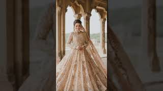 Latest bridal dress designs ideas for girlsbridal shoot trendsbridal makeup trendsbridal jewelry [upl. by Gaiser]