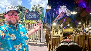 Tianas Bayou Adventure  Full Ride POV At Night During Fireworks amp Review  Walt Disney World 2024 [upl. by Wahkuna]