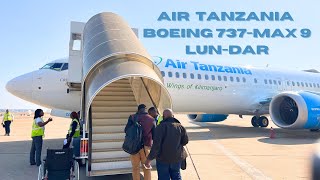 Full flight report of Air Tanzania’s 737MAX 9 flight TC212 from LUN Zambia 🇿🇲 to DAR Tanzania 🇹🇿 [upl. by Wivinah]