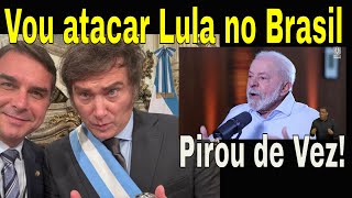 SEM NOÇÃO MILEI quotCLANDESTINOquot NO BRASIL LULA DESAFIADO APOIO A BOZO DÓLAR SABOTAGEM AO BRASIL [upl. by Aihsemot]