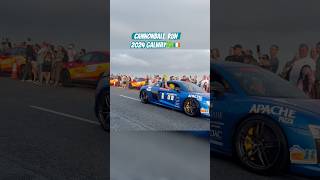 GALWAY  supercars cannonball run 2024 ￼shorts [upl. by Sherline]