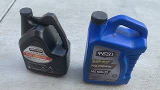 Motor oil 15w40 vs 10w30 [upl. by Enirual751]