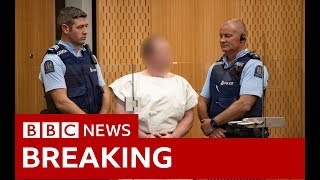 Christchurch shootings Suspect Brenton Tarrant appears in court  BBC News [upl. by Rodolph26]