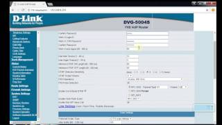 DLink DVG5004S Файл конфигурации и расширенные настройки [upl. by Anastos]
