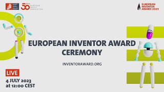 European Inventor Award 2023 THE CEREMONY [upl. by Ahsekal397]