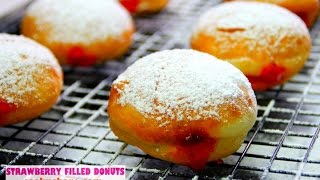 Strawberry Filled Donuts [upl. by Anelle]