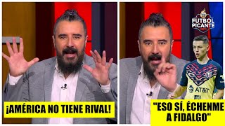 Álvaro CRUCIFICA a Fidalgo y TODOS SALTAN a defender al jugador del AMÉRICA  Futbol Picante [upl. by Masson470]