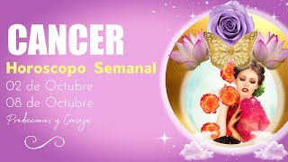 ⭐️CANCER WOW TU VIDA NO VOLVERÁ A SER IGUAL DESPUES DE ESTO😱💗🔥 HOROSCOPO SEMANAL AMOR Y MÁS [upl. by Card569]