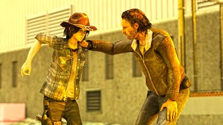 carl hits the griddy  The Walking Dead Bonus episode [upl. by Lattonia]