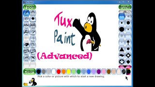 Learn Tux Paint Advanced [upl. by Assirralc]