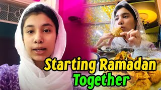 Starting Ramadan Together Noorulains First Roza Journey  Noorul Ain Vlog [upl. by Rj]