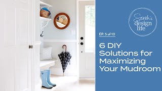 6 DIY Solutions for Maximizing Your Mudroom Ep 5 [upl. by Gene177]