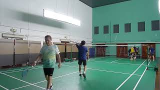 10Sep24 CRC Badminton SengTan Heap Chee vs Loh Soon CheongGoh Seak Din [upl. by Hansel]