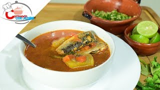 Caldo de Pescado Sardina  Recetas para Cuaresma [upl. by Moia]