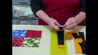 How to make a Simply Sashed 4patch quilt using 5quot squares  Quilting Tips amp Techniques 101 [upl. by Yak]