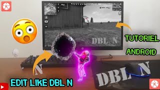 كيفية عمل مونتاج متل DBL N بالهاتف🔥🤯 How To Edit Like DBL N On Kine master🔥Vedio Editing Tutorial [upl. by Eiznek]