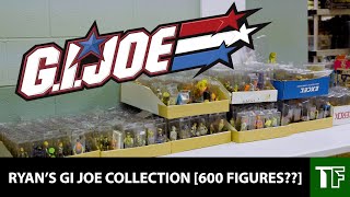 Ryans GI Joe Action Figure Collection  600 figures from 19821994 [upl. by Ahsikit288]