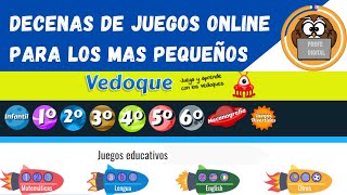 VEDOQUE juegos educativos para los pequeños [upl. by Gerlac390]