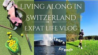 Expat life In Geneva Aesthetic Vlog  Autumn Golfing amp Eating Fondue [upl. by Grider]