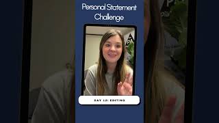 PA School Personal Statement Challenge  Day 12  Editing Editing your essay  tips [upl. by Daphne]