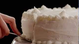 How to Make Heavenly White Cake  Cake Recipes  Allrecipescom [upl. by Patsis806]