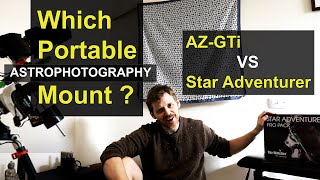 Skywatcher Star Adventurer OR Mini AZGTi   Portable Astrophotography Mounts [upl. by Tezile426]