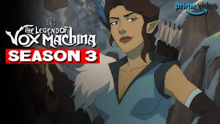 The Legend of Vox Machina Season 3 Final Trailer  Vex  Grog  Amazon  The Tollywood Life [upl. by Adnirolc]