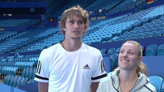 Team Germany quick quiz  Mastercard Hopman Cup 2019 [upl. by Dowling]