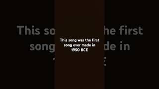 Oldest song ever [upl. by Yanehs]