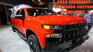 2020 Chevrolet Silverado Custom Trail Boss  Exterior and Interior WalkAround [upl. by Ahsaeit]