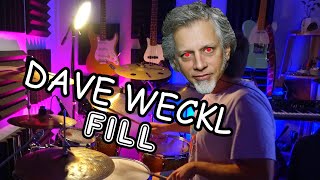 Mini Drum Lesson Dave Weckl 6 Stroke Roll Fill [upl. by Charteris856]