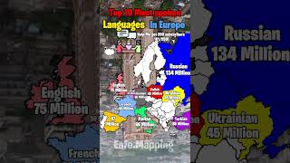 top 10 Most spoken Languages In Europe [upl. by Toblat241]