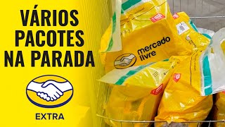 COM FUNCIONA ENTREGA EM CONDOMINIO COM VARIOS PACOTES  MERCADO LIVRE ENVIOS EXTRA [upl. by Saphra]