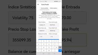Calculadora de Indices Sintéticos Deriv v75 crash500 deriv [upl. by Philbrook812]