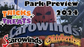 Carowinds 2024 Fall Events Preview [upl. by Id382]