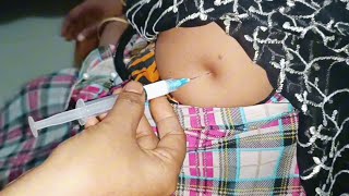 Arm injection IM Soma Ject Injection Push √√ Injection Video জন্মবিরতিকরণ ইনজেকশন 24 Ep 72 [upl. by Bigod]