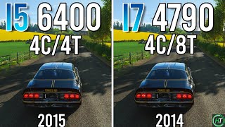 i5 6400 vs i7 4790  Big Difference  Tested in 2022 [upl. by Bravin]