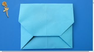 Origami  💌 Enveloppepochette ✉ [upl. by Milinda]