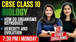 CBSE Class 10 Biology  How Do Organisms Reproduce  Heredity and Evolution  Our Environment [upl. by Nerrad]