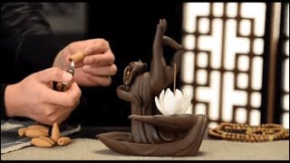 How To Use Incense Waterfall Cones [upl. by Assilrac]