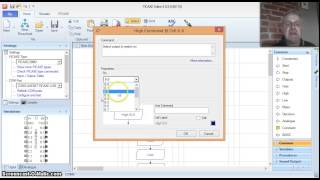 PICAXE Editor Traffic LIght a PICAXE Flowchart Program [upl. by Alekahs]