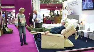 Ideal Home Show Highlights amp The Benefits Adjustable Furniture  Adjustamatic [upl. by Hercule]