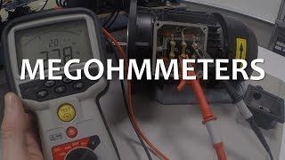 How to Meg a Motor with a Megohmeter  Checking Motor Condition [upl. by Suciram26]