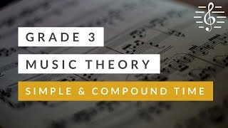 Grade 3 Music Theory  Simple amp Compound Time Signatures [upl. by Marcin]