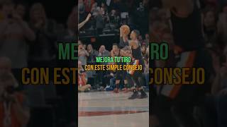 Mejora tu Mecánica de Tiro con este Consejo ✅🏀 baloncesto [upl. by Sisson]