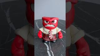 😡I made a Anger from Inside Outplasticinerelax insideout anger sadness disgust [upl. by Anatolio945]