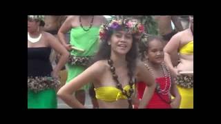 Traditional Polynesian dance and singing show  Heiva Festival  Nuku Hiva  French Polynesia [upl. by Berglund]