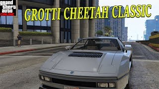 GTA Online Тест драйв GROTTI CHEETAH CLASSICклассический спорткар [upl. by Joelie]