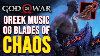 ORIGINAL BLADES OF CHAOS Gameplay  With OLD MUSIC God of War PC Mod Original Kratos Mod Showcase [upl. by Amoihc855]